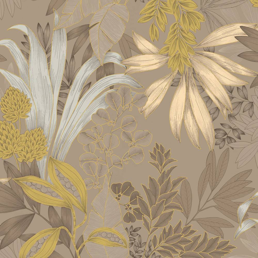 Photos - Wallpaper Tempaper Coniferous Floral Hazelwood Non Pasted 