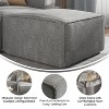 Taylor & Logan Yenna Modular Ottoman: Upholstered, Wood Frame, 300 lbs Capacity - 2 of 4