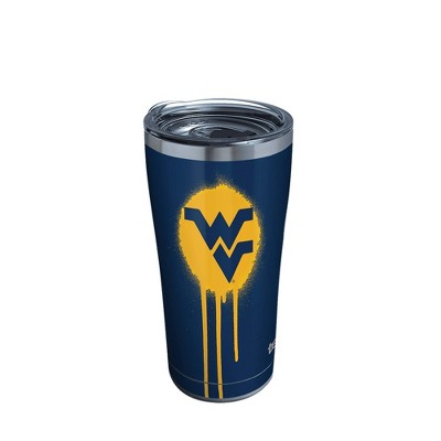 NCAA West Virginia Mountaineers 20oz Graffiti Stainless Steel Tumbler