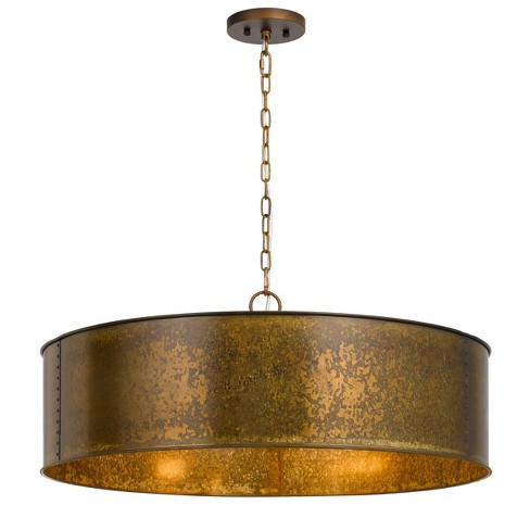 9.5 X 29.5 Metal Rochefort Round Chandelier Gold - Cal Lighting : Target