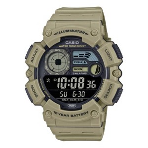 Casio Men's Digital Watch with Beige Band- WS-1500H-5BVCF - 1 of 2