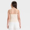 Girls' Pointelle Cami - art class™ - 2 of 4