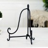 VIP Metal 11.5 in. Black Scrollwork Easel - 3 of 4
