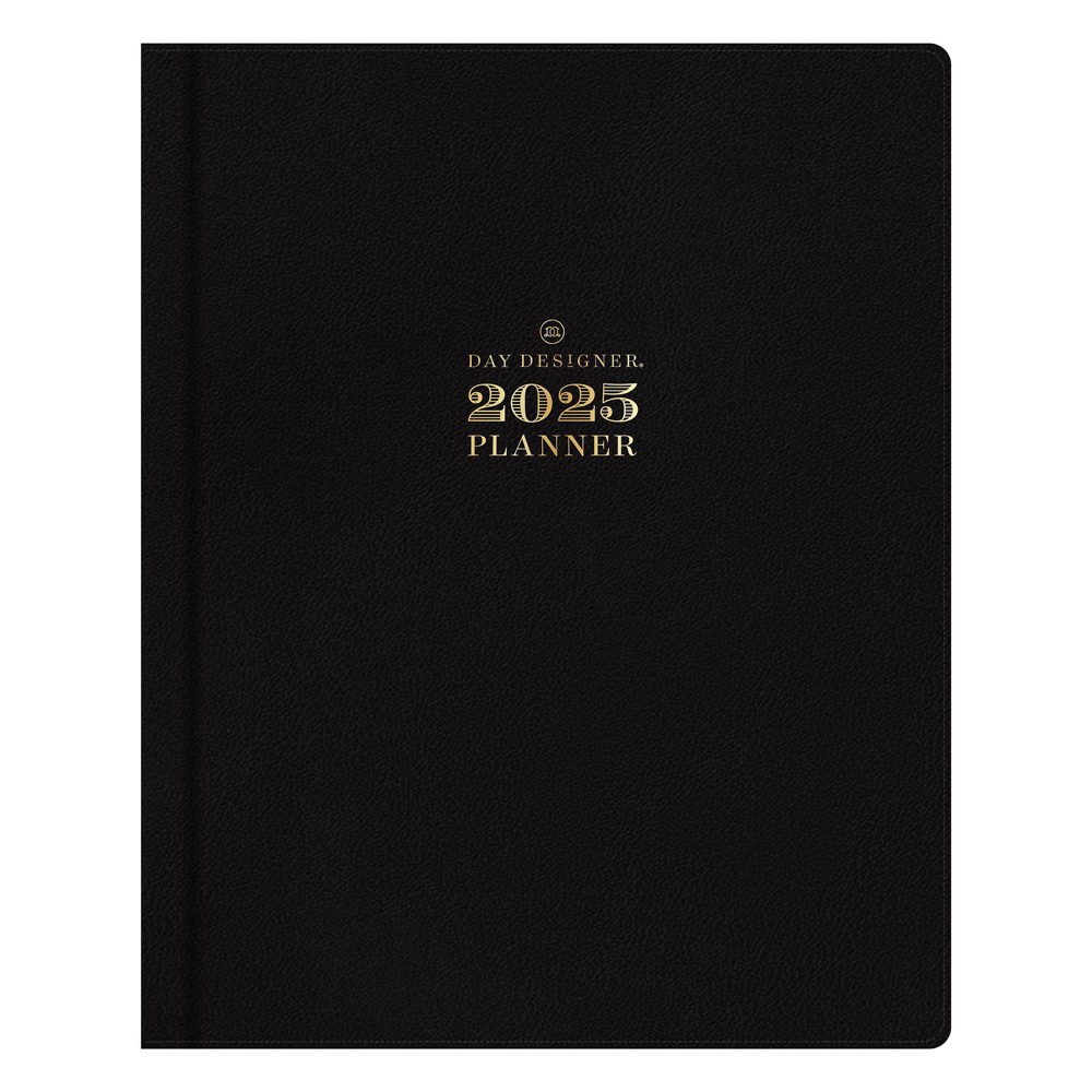 Photos - Planner Day Designer  Weekly/Monthly  10.13"x8.25" Black 2025