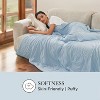 Cooling Blanket Lightweight Breathable Blanket Breathable and Made of Polyamide with a Touch of Ice Cream - 3 of 4