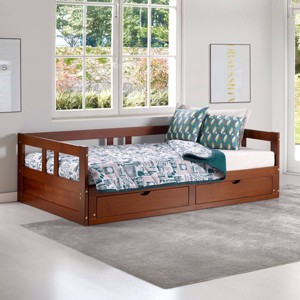 Twin to King Melody Day Bed with Storage - Alaterre Furniture - 1 of 4