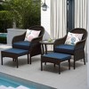 UPTION Person Outdoor Seating Group with Cushions - 2 of 4