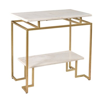 Vendar Accent Table Burnished Gold - Treasure Trove Accents