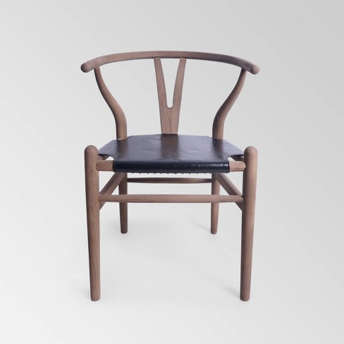 Wooden boho online chair