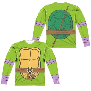 Men's Tmnt Tmnt Donatello Costume Long Sleeve Costume T-Shirt - 1 of 4