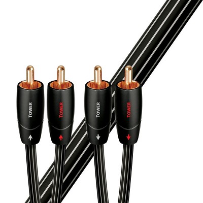 AudioQuest Tower RCA Male to RCA Male Cable - 1.97 ft. (.6m)