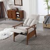 NicBex Modern Accent Chair Armchair Lounge Chair with Wood Frame Comfy Chair for Living Room, Bedroom, Office - 3 of 4