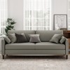 GlasFlength Accent Chairs Leisure and Reading Lounge Armchair, Suitable for Living Room, Bedroom, Office, Gray, 78.3"*33.1"*31.5" - 3 of 4