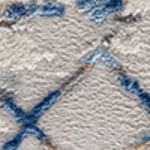 blue/cream