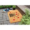 RugSmith Multi Machine Tufted and Printed Stay Home, Stay Safe Doormat - 2 of 4