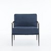 Modern Accent Chair Retro Leisure Armchair With Extra Soft Padded Cushion Arm Chairs Seats Living Room Furniture,30.12in(2.51ft) - 4 of 4