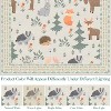 Large Cute Animal Machine Washable Rug with Non Slip Backing Ultra-Thin Non Shedding Stain Resistant Rug for Bedroom Playroom Nursery Kids Room - 3 of 4