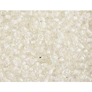 John Bead Czech Glass Seed Beads 6/0 (500g) Luminescent Glow-in-the-Dark - 1 of 2