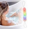 Unique Bargains Bath Shower Loofah Sponge 9.06"x2.09"x1.77" Assorted Color 1 Pc - 2 of 4