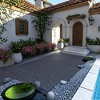 Chic Crate-Stone Style Interlocking Patio Deck Tiles – DIY Quick-Install 12In Multi-Room/Outdoor Tile, 44-Pack DARK Gray - 3 of 4