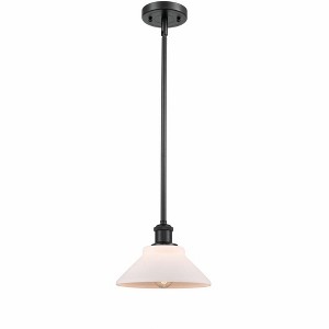 Orwell - 1 Light Stem Hung Mini Pendant In Industrial Style-8 Inches Tall and 8.38 Inches Wide - 1 of 1