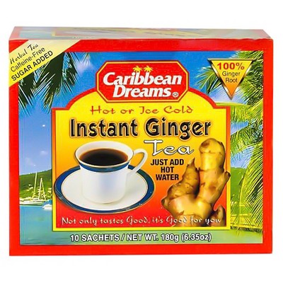 Caribbean Dreams Instant Ginger Tea - 6.35oz : Target