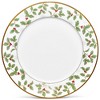 Noritake Holly and Berry Gold Set of 4 Dinner Plates - 2 of 4