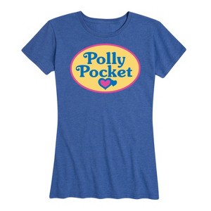Women's - Polly Pocket - Polly Pocket Color Logo Short Sleeve Graphic T-Shirt - 1 of 4
