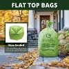 Simply Bio 56-60 Gallon Compostable Trash Bags Liners Flat-Top, Heavy Duty Extra Thick 2 Mil, 227.12 Liter, 80 Bags, Lawn, Yard, and Restaurant Use - 3 of 4
