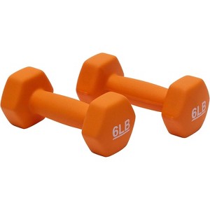 Neoprene Dumbbell Hand Weights for Exercise and Muscle Toning - 1 of 4