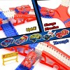 FUNFORFUN Race Car Track Set with 5 Cars, Construction Toys Race Tracks for Kids Boy Age 3-8, Christmas Birthday Gifts for for 3 4 5 6 Year Old Boys - 4 of 4