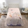 Frozen Kids' Blanket: Disney Twin Size Multicolor Microfiber Bedding with Fictitious Character Pattern - 4 of 4