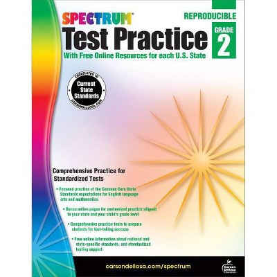 Spectrum Test Practice, Grade 2 - (Paperback)