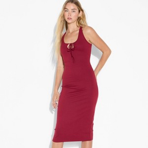 Women's ButterBliss Keyhole Racer Back Midi Bodycon Dress - Wild Fable™ - 1 of 3