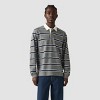 Levi's® Men's Rugby Long Sleeve Polo Shirt - Gray - 2 of 3