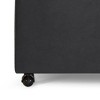 NicBex 45 Inch Storage Ottoman Bench, Modern Linen Bench with Wheels, Sofa Bench for Living Room, Bedroom, Entryway - 4 of 4