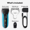 BRAUN SERIES 3 PROSKIN 3040S MEN'S RECHARGEABLE WET & DRY ELECTRIC FOIL SHAVER - 2 of 4