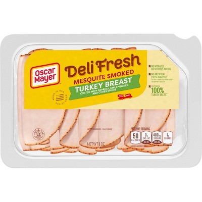 Oscar Mayer Deli Fresh Mesquite Smoked Turkey Breast - 8oz