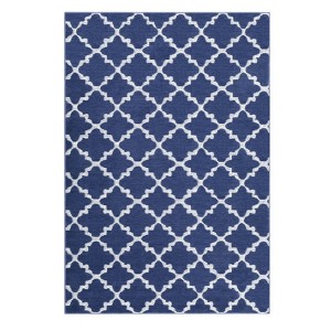 Modern Rug Non Slip Low Pile Rug Soft Contemporary Throw Floor Cover Foldable Indoor Carpet for Living Room Bedroom Playroom Nursery - 1 of 4