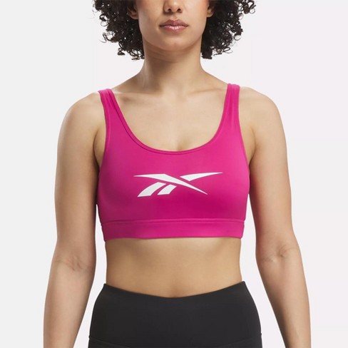 Reebok Workout Ready Sports Bra XL Semi Proud Pink