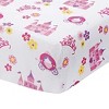Everyday Kids Baby Girl Fitted Crib Sheet Princess Storyland, 100% Soft Breathable Microfiber, Fits Standard Crib Mattress 28x52in - 3 of 4