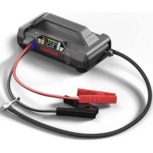 Lokithor Jump Starter w/Air Compressor 2000Amp 20000mAh 12V Car Battery Booster Up to 8L Gas/6L Diesel Engines 150 PSI Tire Inflator Digital Screen - 1 of 4