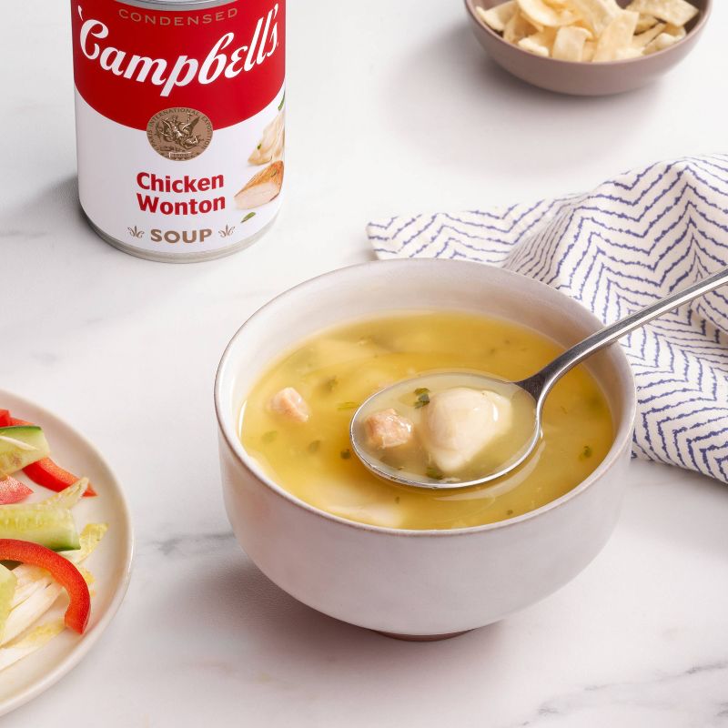 Campbell&#39;s Condensed Chicken Won Ton Soup - 10.5oz, 2 of 14