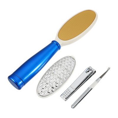 Dermasuri Callus Remover Foot Scrub and File Set