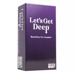 Let's Get Deep Adult Party Game by What Do You Meme?