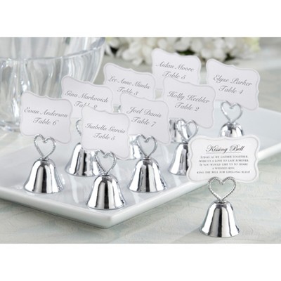 24ct Kate Aspen Kissing Bells Place card Holder