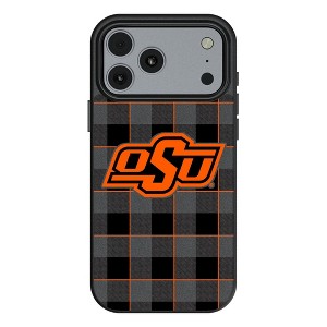 NCAA Big 12 Universities Plaid MagSafe Compatible Cell Phone Case for Apple iPhone 17 Series - 1 of 4