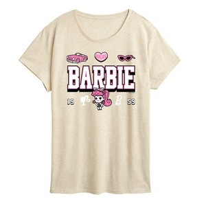 Women's - Barbie - Barbie Jersey Short Sleeve Graphic T-Shirt - 1 of 4