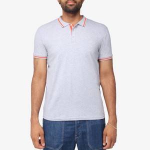 X RAY Men's Basic Short Sleeve Tipped Polo - 1 of 3