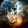 Syemin Decorative Holiday Scene Props Halloween Decoration, Halloween Decorations Outdoor Halloween Decorations Indoor, Orange, 47.25"*47.25"*70.75" - 2 of 4